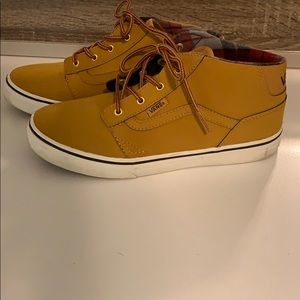 Timberland and Vans Crossover hightop sneaker/ NWT